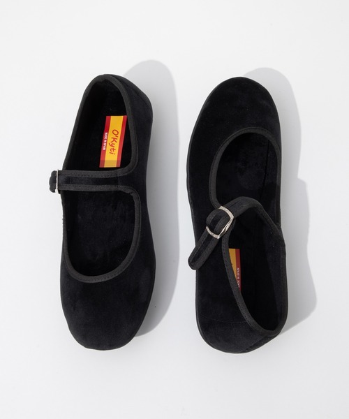 O'Kyti（オキティ）の「O'KYTI オキティ メリージェーン　バレエシューズ（バレエシューズ・レディース・ブラウン/ブラック・36/37/38/39）」の13枚目の写真