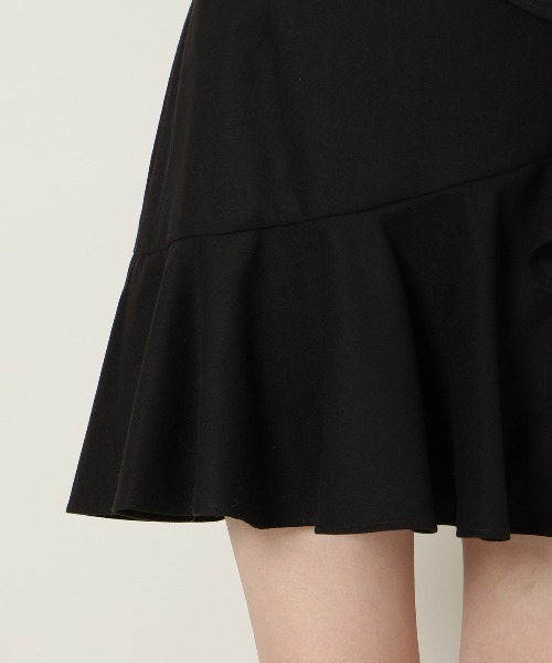 WILLSELECTION（ウィルセレクション）の「アシメラッフルフリルミニスカート（スカート・レディース・オフホワイト/チャコールグレー/ブラック・FREE）」の17枚目の写真