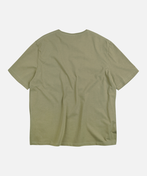 FRIZMWORKS(フリズムワークス)の「POCKET LOOP TEE _ KHAKI BEIGE(Tシャツ/カットソー・メンズ・その他・LARGE/X-LARGE/SMALL/MEDIUM)」の2枚目の写真