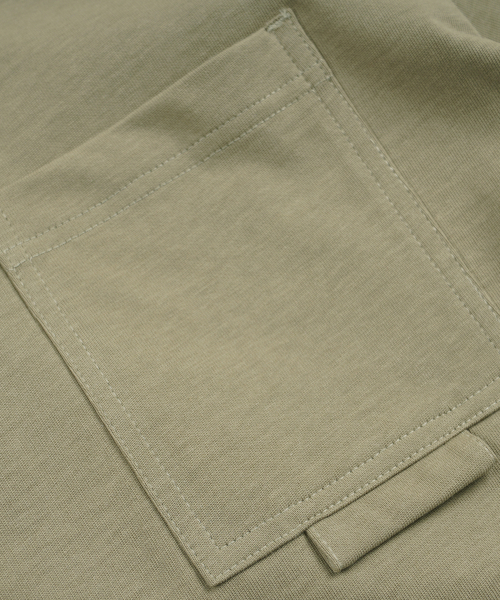 FRIZMWORKS(フリズムワークス)の「POCKET LOOP TEE _ KHAKI BEIGE(Tシャツ/カットソー・メンズ・その他・LARGE/X-LARGE/SMALL/MEDIUM)」の5枚目の写真