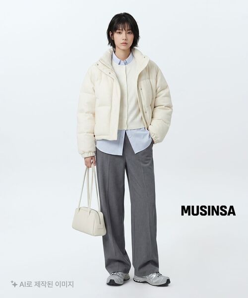 MUSINSA STANDARD WOMAN（ムシンサスタンダードウーマン）の「ウィメンズ ダックスフント ショルダーバッグ [アイボリー]（ショルダーバッグ・レディース・その他・FREE）」の11枚目の写真