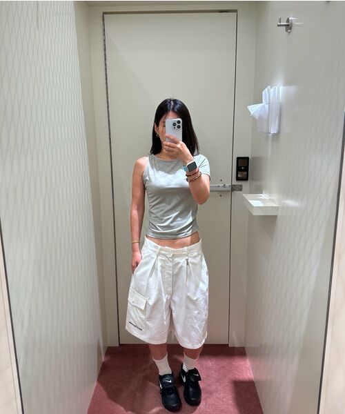 Rest&Recreation(レストアンドレクリエーション)の「RR PLEATED SHORTS - WHITE(その他パンツ・レディース・その他・SMALL/MEDIUM/LARGE)」の3枚目の写真