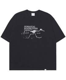 NOMANUAL（NOMANUAL）の「ROADRUNNER T-SHIRT - BLACK（Tシャツ/カットソー）」