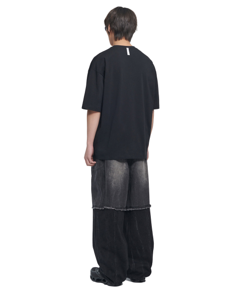NOMANUAL(NOMANUAL)の「ROADRUNNER T-SHIRT - BLACK(Tシャツ/カットソー・レディース・その他・SMALL/MEDIUM/LARGE)」の4枚目の写真