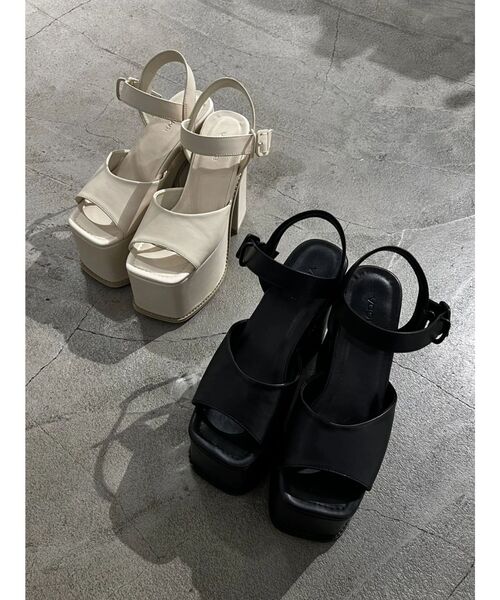EMODA（エモダ）の「スキンラインバルキーサンダル（サンダル）」 - WEAR