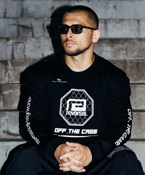 reversal/リバーサル＞OFF_THE CAGE Reflective Long Sleeve Tee（T 