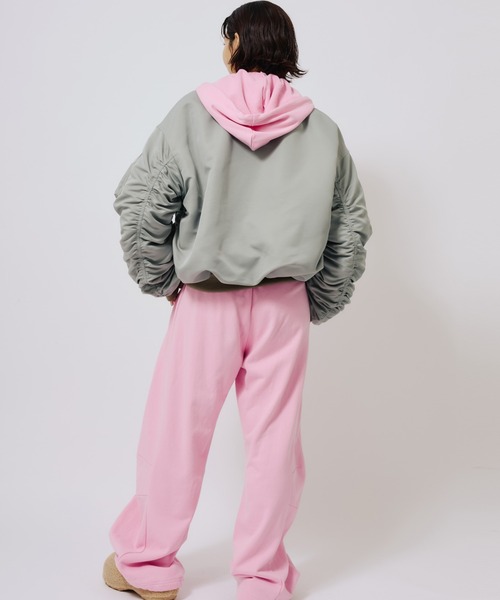 atmos pink（アトモスピンク）の「atmos pink Bomber Jacket / アトモス ピンク ボンバー ジャケット（その他アウター・レディース・カーキ/レオパード・FREE）」の20枚目の写真