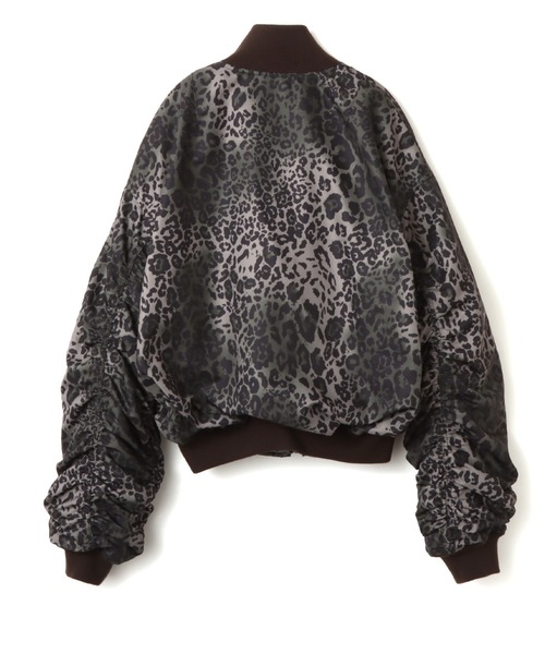 atmos pink（アトモスピンク）の「atmos pink Bomber Jacket / アトモス ピンク ボンバー ジャケット（その他アウター・レディース・カーキ/レオパード・FREE）」の8枚目の写真