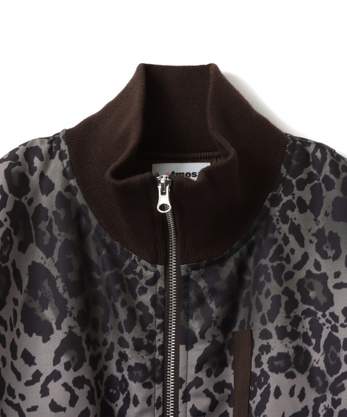 atmos pink（アトモスピンク）の「atmos pink Bomber Jacket / アトモス ピンク ボンバー ジャケット（その他アウター・レディース・カーキ/レオパード・FREE）」の4枚目の写真