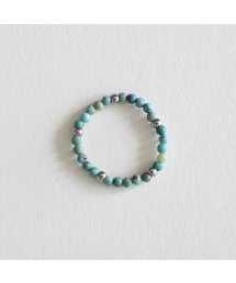 Pearl and round chain ring