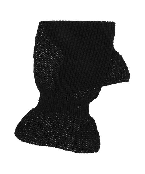 Lugnoncure（ルノンキュール）の「リボンキャンディマフラー（ストール/ショール・レディース・レッド/オフホワイト/ブラック・F）」の9枚目の写真