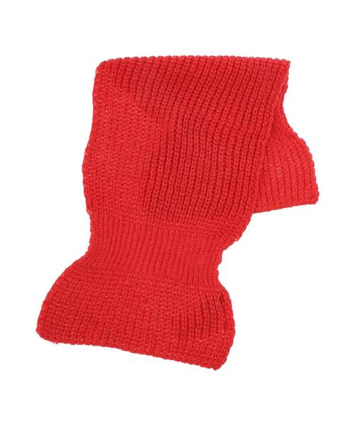 Lugnoncure（ルノンキュール）の「リボンキャンディマフラー（ストール/ショール・レディース・レッド/オフホワイト/ブラック・F）」の10枚目の写真