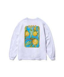 AECA（エイカ）の「AECA NATURE SCRAP LONG SLEEVE-WHITE（Tシャツ/カットソー）」