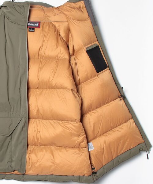 MARMOT（マーモット）の「マーモット  Dima Down Parka Pro（ダウンジャケット/コート・メンズ・ブラック/カーキ・LL/M/L）」の4枚目の写真