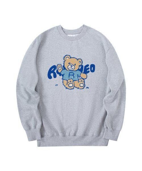 RADINEO(ラディネオ)の「ソフトベアマンツーマン グレー(スウェット・メンズ・その他・LARGE/MEDIUM/X-LARGE)」の1枚目の写真