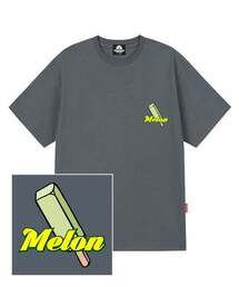 MELON BAR Tシャツ - グレー
