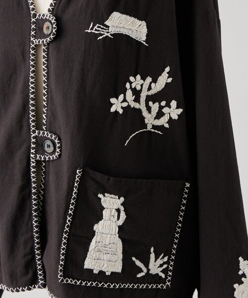 ノーカラーメキシカンジャケット（その他アウター）｜BEARDSLEY