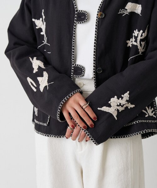 ノーカラーメキシカンジャケット（その他アウター）｜BEARDSLEY