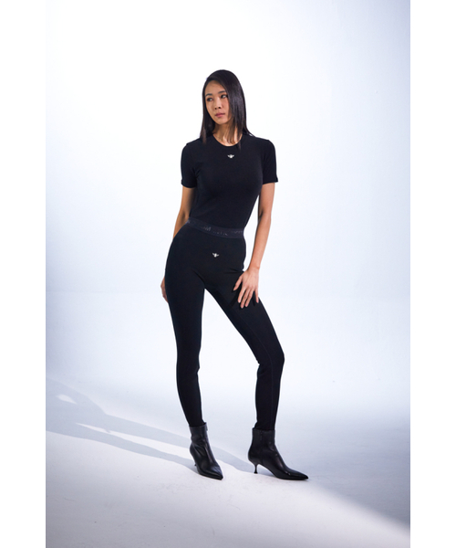ROMANTIC TIGER(ロマンチックタイガー)の「chrome beetle basic black leggings(その他パンツ・レディース・その他・SMALL/MEDIUM)」の3枚目の写真