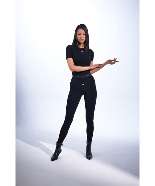 ROMANTIC TIGER(ロマンチックタイガー)の「chrome beetle basic black leggings(その他パンツ・レディース・その他・SMALL/MEDIUM)」の4枚目の写真