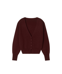 Dore wool cardigan _ Red