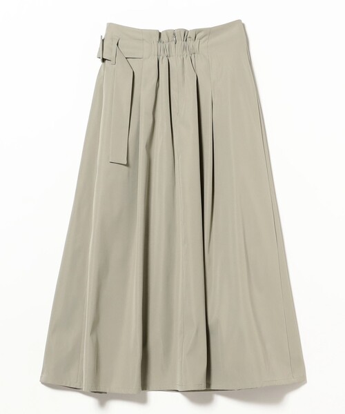 BEAMS HEART（ビームスハート）の「アシンメトリー ラップ スカート（スカート・レディース・ネイビー/ケリーグリーン/ベージュ・MEDIUM/SMALL）」の17枚目の写真