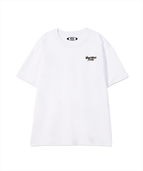 BY.L(バイエル)の「マルチペイズリーグラフィティロゴ半袖Tシャツホワイト(Tシャツ/カットソー・メンズ・その他・MEDIUM/LARGE/X-LARGE)」の3枚目の写真