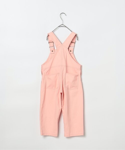 p.premier（ピードットプルミエ）の「デニム・カラーツイルオーバーオール_ジュニア対応（サロペット/オーバーオール・キッズ・サックスブルー/グリーン/ピンク・80/90/100/110/120/130/140）」の10枚目の写真