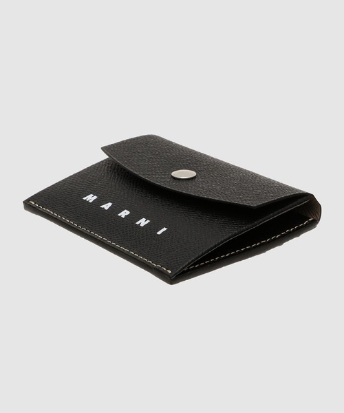 MARNI（マルニ）の「CALF LEATHER / コンパクトウォレット（財布・メンズ・ブラック/イエロー系その他・ONE SIZE）」の7枚目の写真