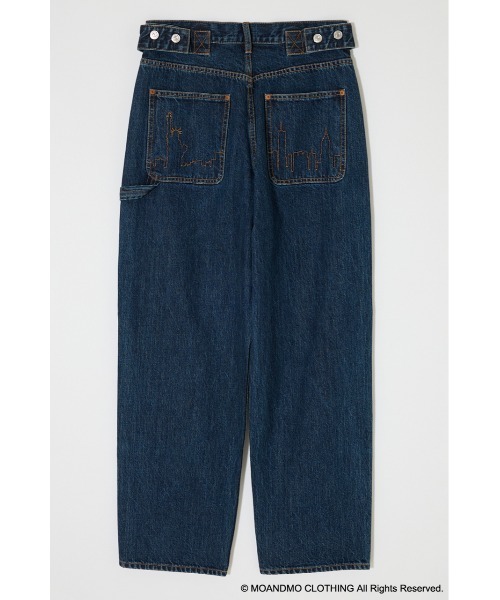 MOANDMO DOUBLE KNEE STRAIGHT（デニムパンツ）｜MOUSSY（マウジー）の