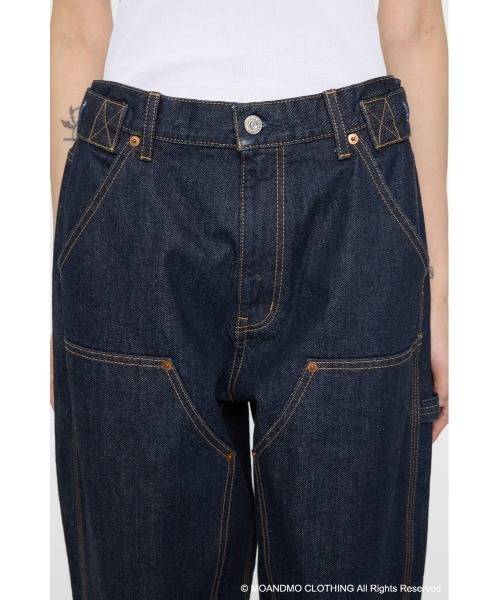 MOANDMO DOUBLE KNEE STRAIGHT（デニムパンツ）｜MOUSSY（マウジー）の