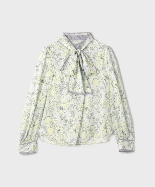 GRACE CONTINENTAL(グレースコンチネンタル)の「フルーツフラワープリントトップ(シャツ/ブラウス・レディース・イエロー/キナリ・38/36)」の19枚目の写真