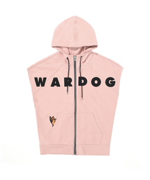 WARDOG（ワドッグ）の「ピカブ 袖なしジップアップフードパーカー インディアンピンク（パーカー）」