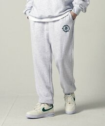 BSMT（ベースメントアーカイブ）の「BSMT Circle Logo Sweat Jogger Pants Back Melange（スウェットパンツ）」