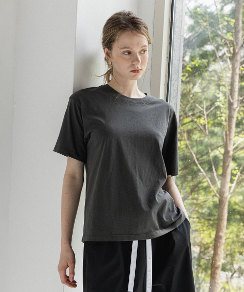 2DREAMERS(2ドリーマーズ)の「モノステッチ 綿 Tシャツ(Tシャツ/カットソー・レディース・その他・S/M/M/L/L/XL)」の1枚目の写真