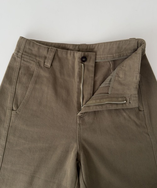 CANAL JEAN(キャナルジーン)の「El mar ベルト付き裏起毛コットンパンツ(その他パンツ・レディース・ブラウン/モカ・MEDIUM/SMALL)」の17枚目の写真