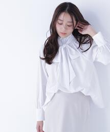 ナチュラルビューティー　ブラウス 楽天市場】【SALE／70%OFF】[洗える]ハートネックブラウス七分袖