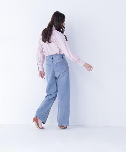 NATURAL BEAUTY BASIC(ナチュラルビューティーベーシック)の「◇ハイネックリボンボウブラウス(シャツ/ブラウス・レディース・ピンク系その他/グレー系その他/オフホワイト/ブルー・MEDIUM/SMALL)」の20枚目の写真