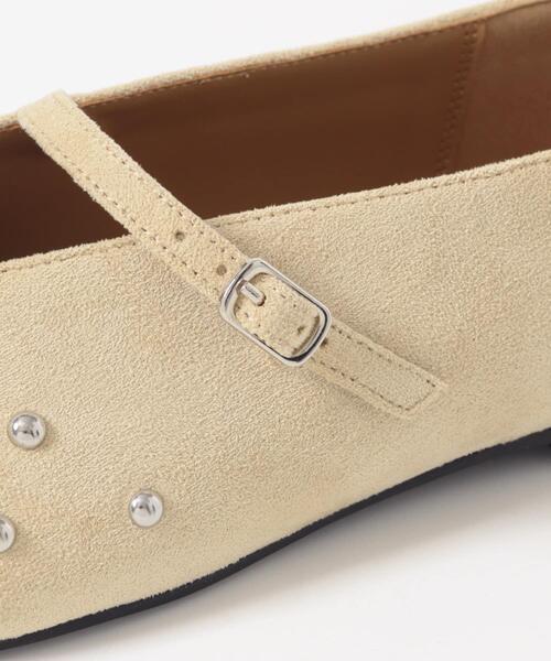 SENSE OF PLACE by URBAN RESEARCH（センスオブプレイスバイアーバンリサーチ）の「スタッズフラットシューズ（パンプス・レディース・ブラック/ベージュ・SMALL/LARGE/MEDIUM）」の20枚目の写真