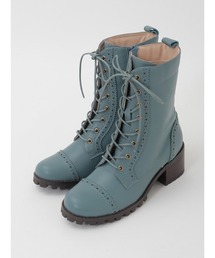 PINK HOUSE（ピンクハウス）の「レースアップブーツ（ブーツ）」