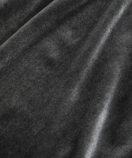 Green　Parks（グリーンパークス）の「ベロアナロースカート（スカート・レディース・チャコールグレー/ブラック・FREE）」の13枚目の写真