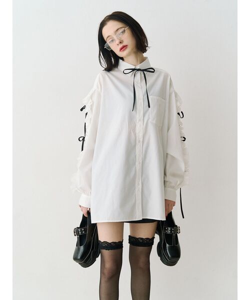 jouetie(ジュエティ)の「厚底スニーカーソールメリージェーンシューズ ローファー 靴(ローファー・レディース・レッド/ブラック・MEDIUM/LARGE)」の12枚目の写真