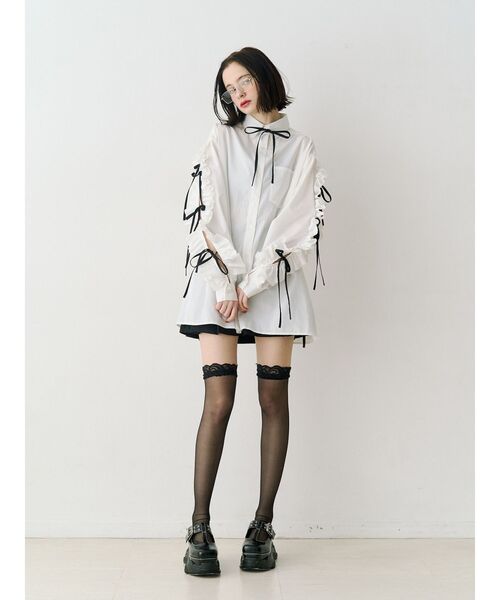 jouetie(ジュエティ)の「厚底スニーカーソールメリージェーンシューズ ローファー 靴(ローファー・レディース・レッド/ブラック・MEDIUM/LARGE)」の14枚目の写真