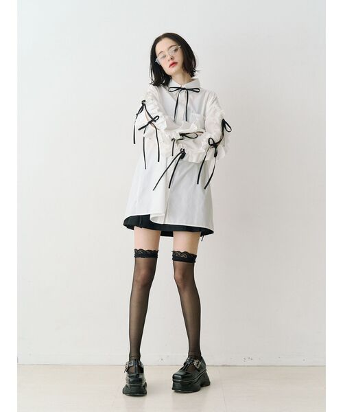 jouetie(ジュエティ)の「厚底スニーカーソールメリージェーンシューズ ローファー 靴(ローファー・レディース・レッド/ブラック・MEDIUM/LARGE)」の15枚目の写真