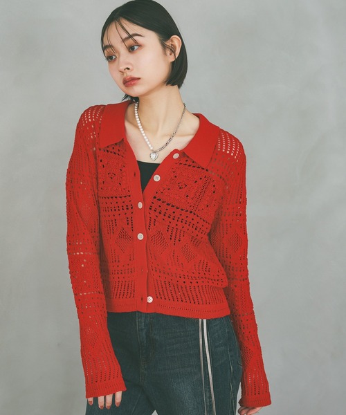 PAGEBOY(ページボーイ)の「エンジェルパールチェーンネックレス(ネックレス・レディース・ブラック/シルバー・FREE)」の16枚目の写真