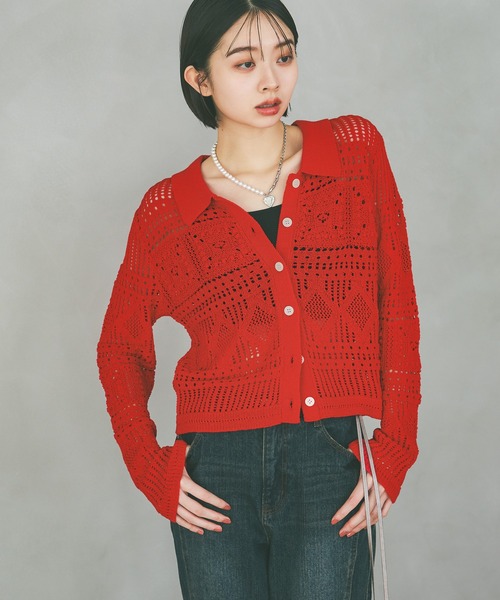 PAGEBOY(ページボーイ)の「エンジェルパールチェーンネックレス(ネックレス・レディース・ブラック/シルバー・FREE)」の19枚目の写真