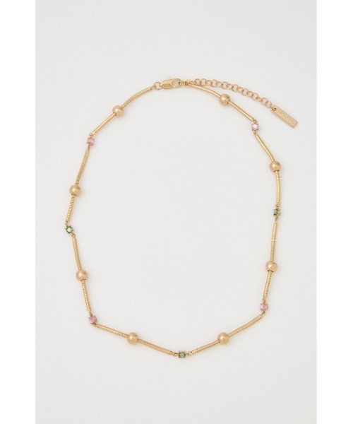 MOUSSY（マウジー）の「GEM チョーカー（チョーカー・レディース・ゴールド/シルバー・FREE）」の3枚目の写真