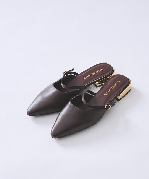 RIVE DROITE(リヴドロワ)の「【さりげないアクセントに】ゴールドポイントミュール(その他シューズ・レディース・ベージュ/ブラウン・LARGE/MEDIUM/SMALL)」の16枚目の写真