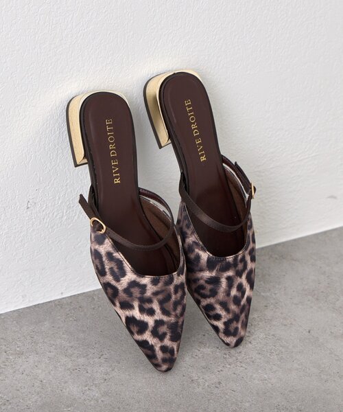 RIVE DROITE(リヴドロワ)の「【さりげないアクセントに】ゴールドポイントミュール(その他シューズ・レディース・ベージュ/ブラウン・LARGE/MEDIUM/SMALL)」の18枚目の写真