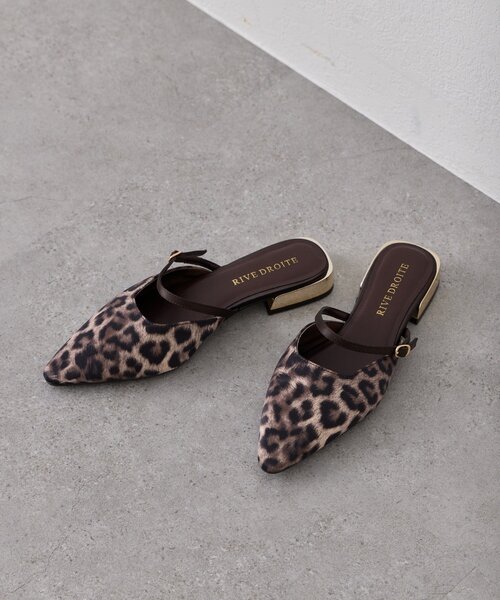 RIVE DROITE(リヴドロワ)の「【さりげないアクセントに】ゴールドポイントミュール(その他シューズ・レディース・ベージュ/ブラウン・LARGE/MEDIUM/SMALL)」の7枚目の写真